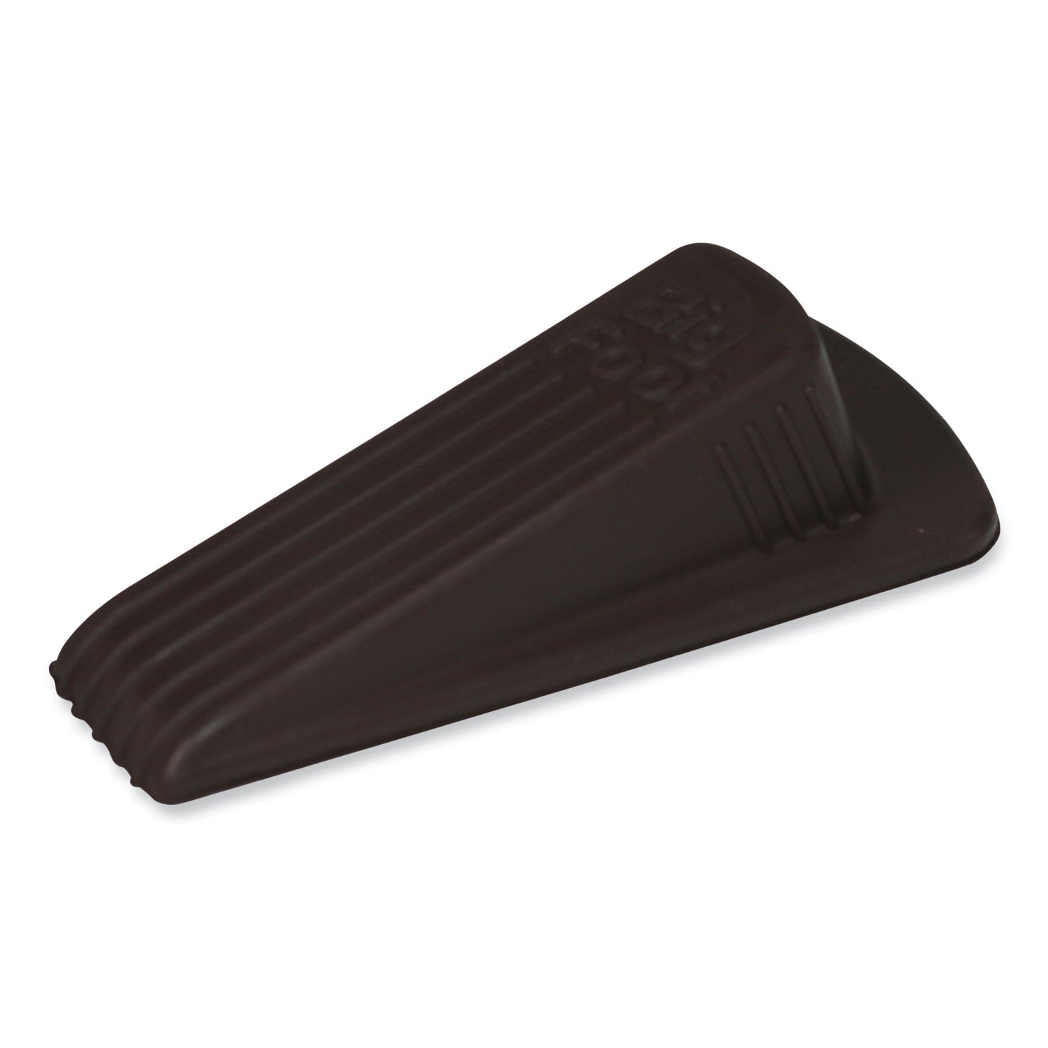 Big Foot Doorstop - Brown - Impact Resistant, Crush Resistant, Heavy Duty, Non-slip, Crush Proof - Vulcanized Rubber - 1.3" Height x 2.3" Width - Brown - 1 Pack
