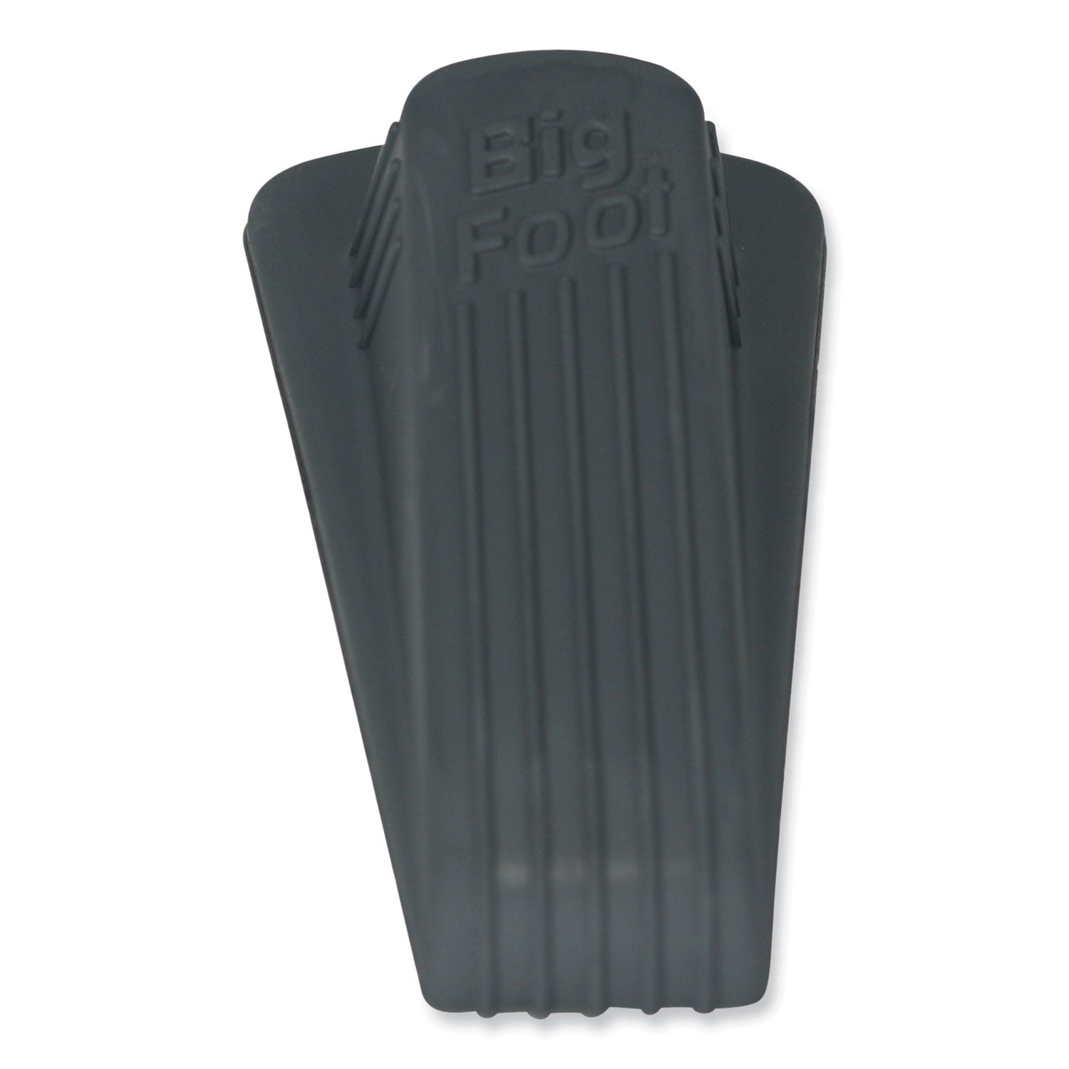Big Foot Doorstop - Gray - Non-skid Base, Prevent Scratches, Heavy Duty, Non-slip, Impact Resistant, Crush Proof - Rubber - 1.3" Height x 2.3" Width - Gray - 1 Each