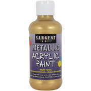 Metallic Acrylic Paint 8oz-Gold