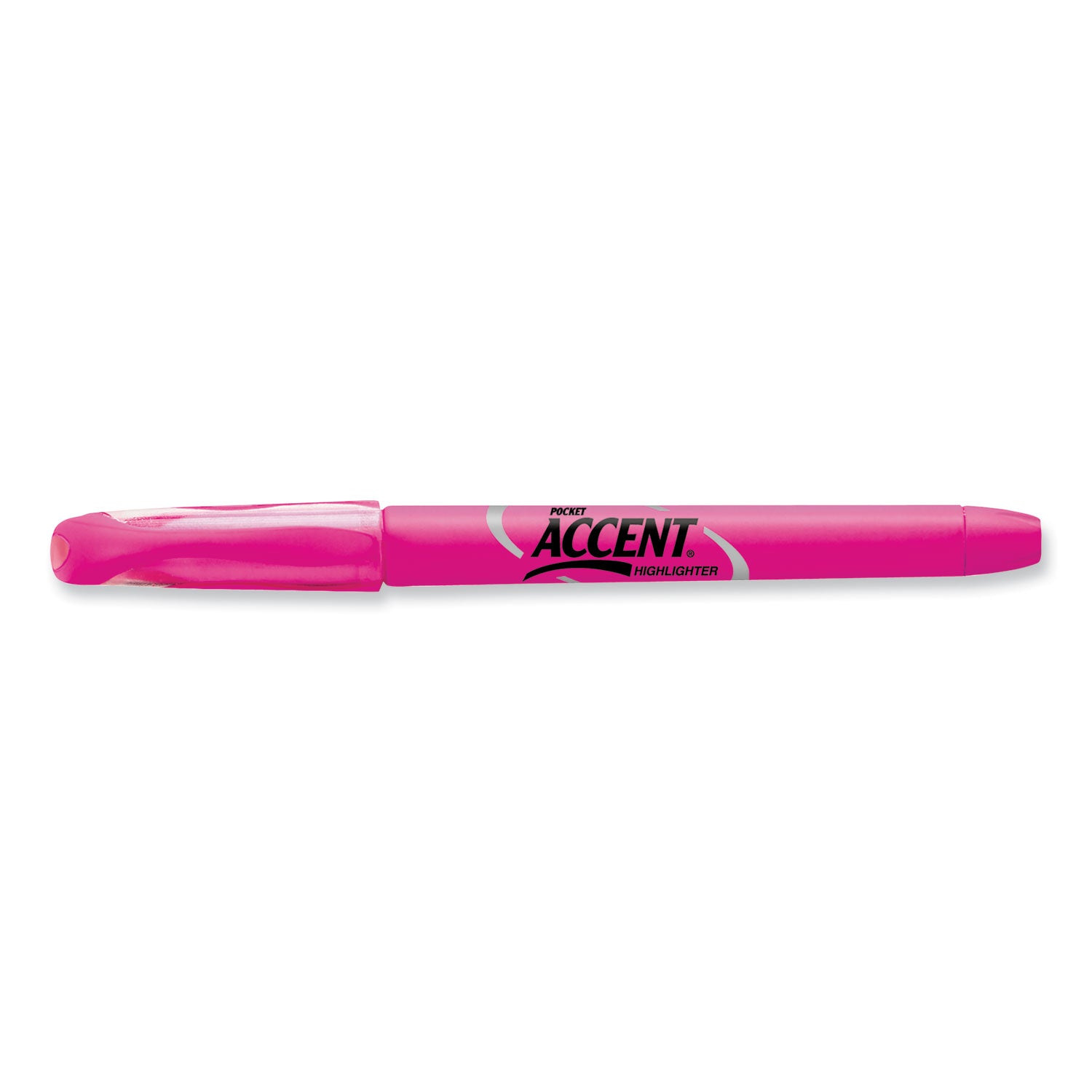 Sharpie Highlighter - Pocket - Chisel Marker Point - Fluorescent Pink Ink - 1 Dozen