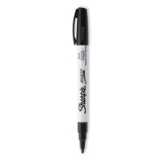 Sharpie Paint Marker - Fine Marker Point - Black Ink - Oil Based - Drawing, Coloring - 1 Each