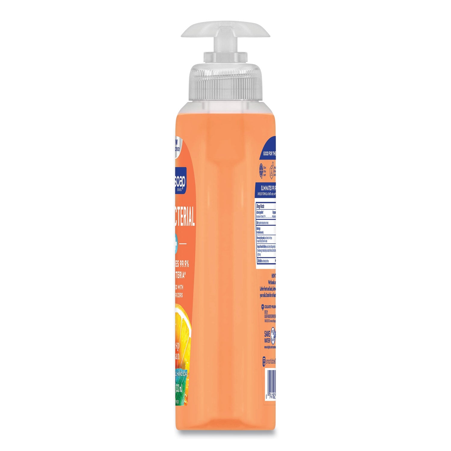 Antibacterial Hand Soap, Crisp Clean Scent, 11.25 oz, 6/Carton
