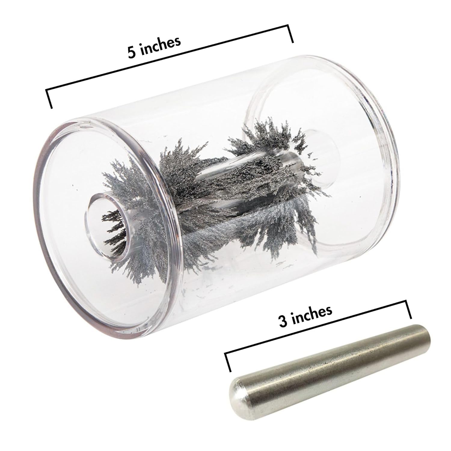 Simply Science Mysterious Magnet Tube with Steel Filings