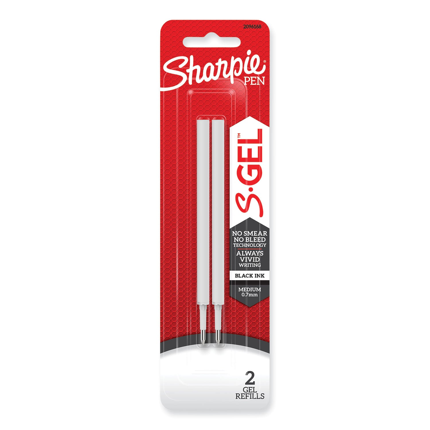 Sharpie S-Gel Pen Refill - 0.70 mm , Medium, Bold Point - Black Ink - 2 / Pack