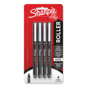 Sharpie Rollerball Pens, 0.5 mm, 4 Pack