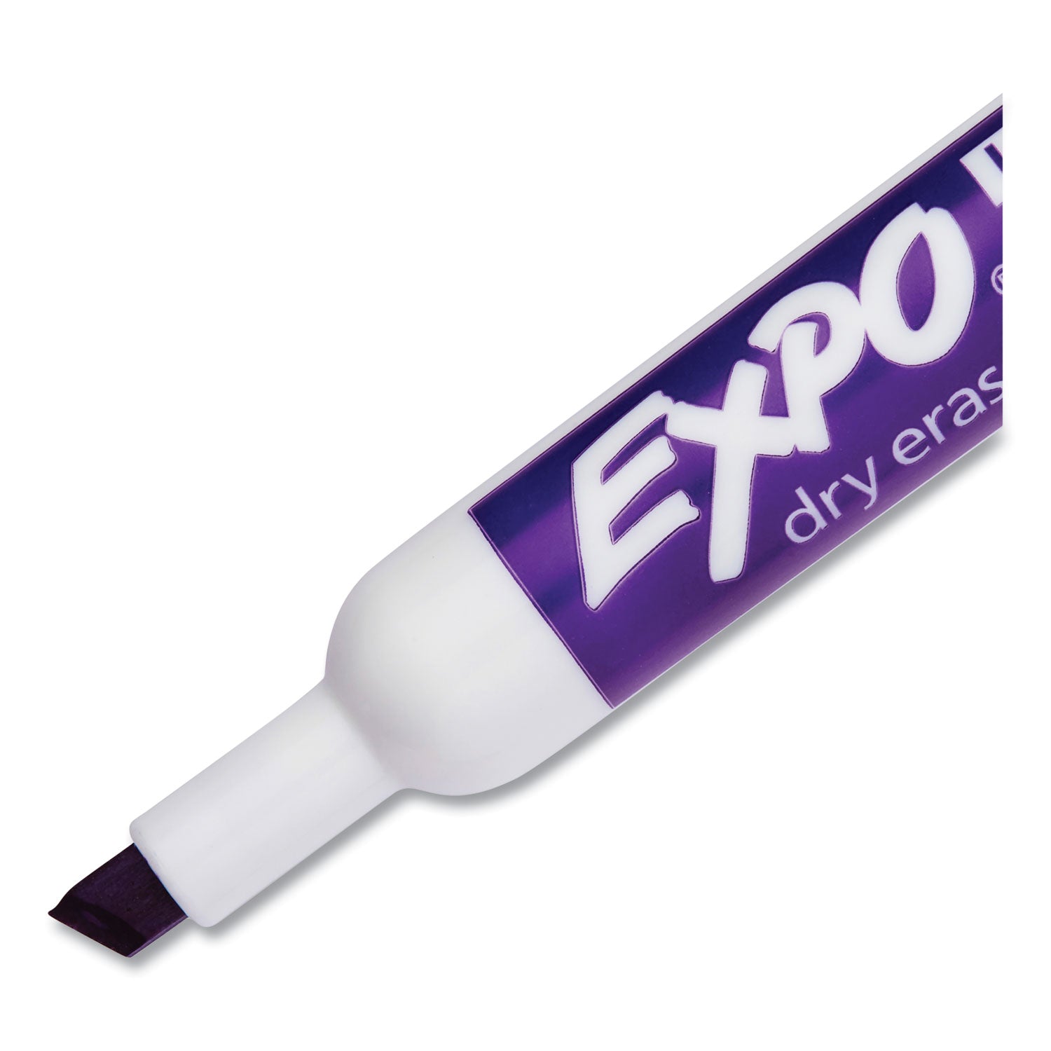 Chisel Marker Point - Erasable - Purple Ink - 1 Dozen