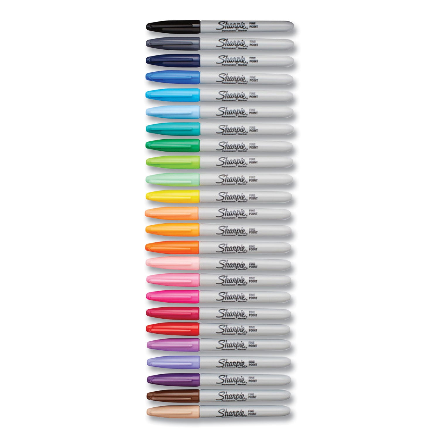 Fine Point Markers, Assorted Colors, Pack of 24