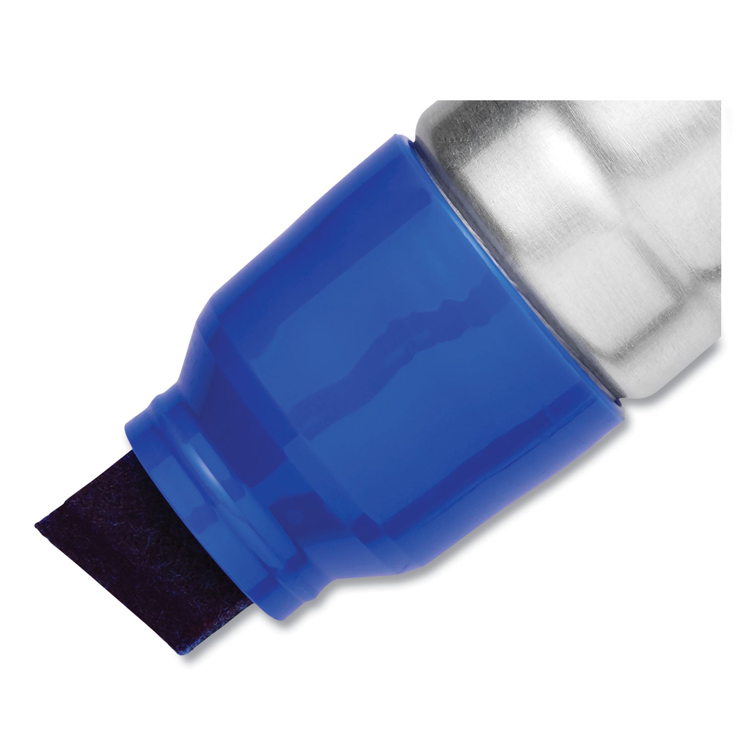 Sharpie Magnum Permanent Marker - 15.87 mm Jumbo Chisel Marker Point - Blue Ink - Silver Plastic Barrel - 1 Each
