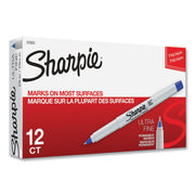 Ultra Fine Tip Permanent Marker, Ultra-Fine Needle Tip, Blue