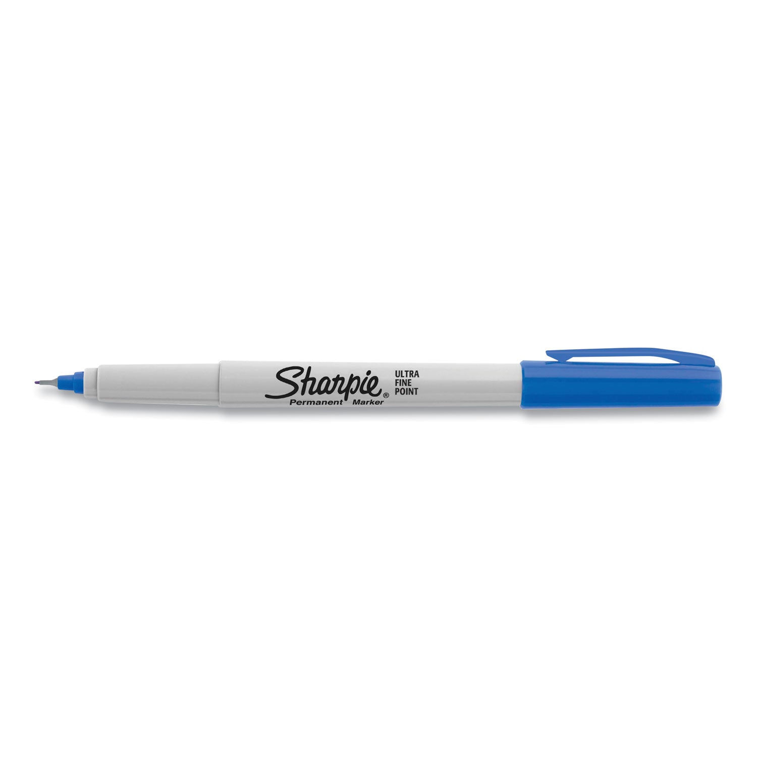 Ultra Fine Tip Permanent Marker, Ultra-Fine Needle Tip, Blue