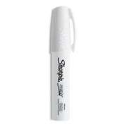 Sharpie Oil-Based Paint Marker - Bold Point - Bold Marker Point - White Ink - Oil Based - 1 Each