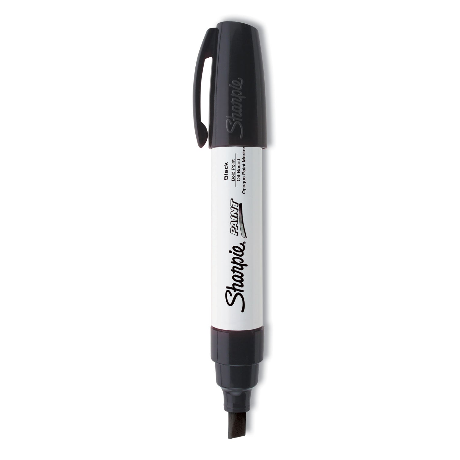 Sharpie Oil-Based Paint Marker - Bold Point - Bold Marker Point - Black Ink - Oil Based - 1 Each