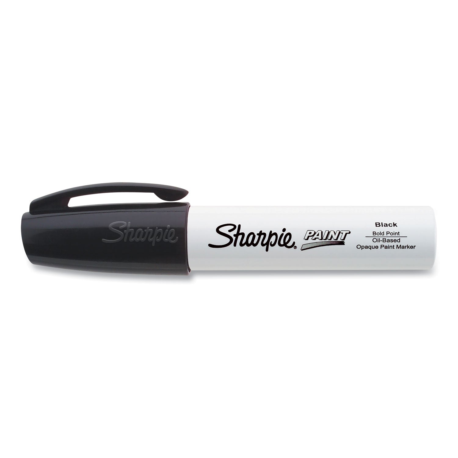 Sharpie Oil-Based Paint Marker - Bold Point - Bold Marker Point - Black Ink - Oil Based - 1 Each