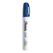 Sharpie Oil-Based Paint Marker - Medium Point - Medium Marker Point - Blue Ink - Oil Based - 1 Each