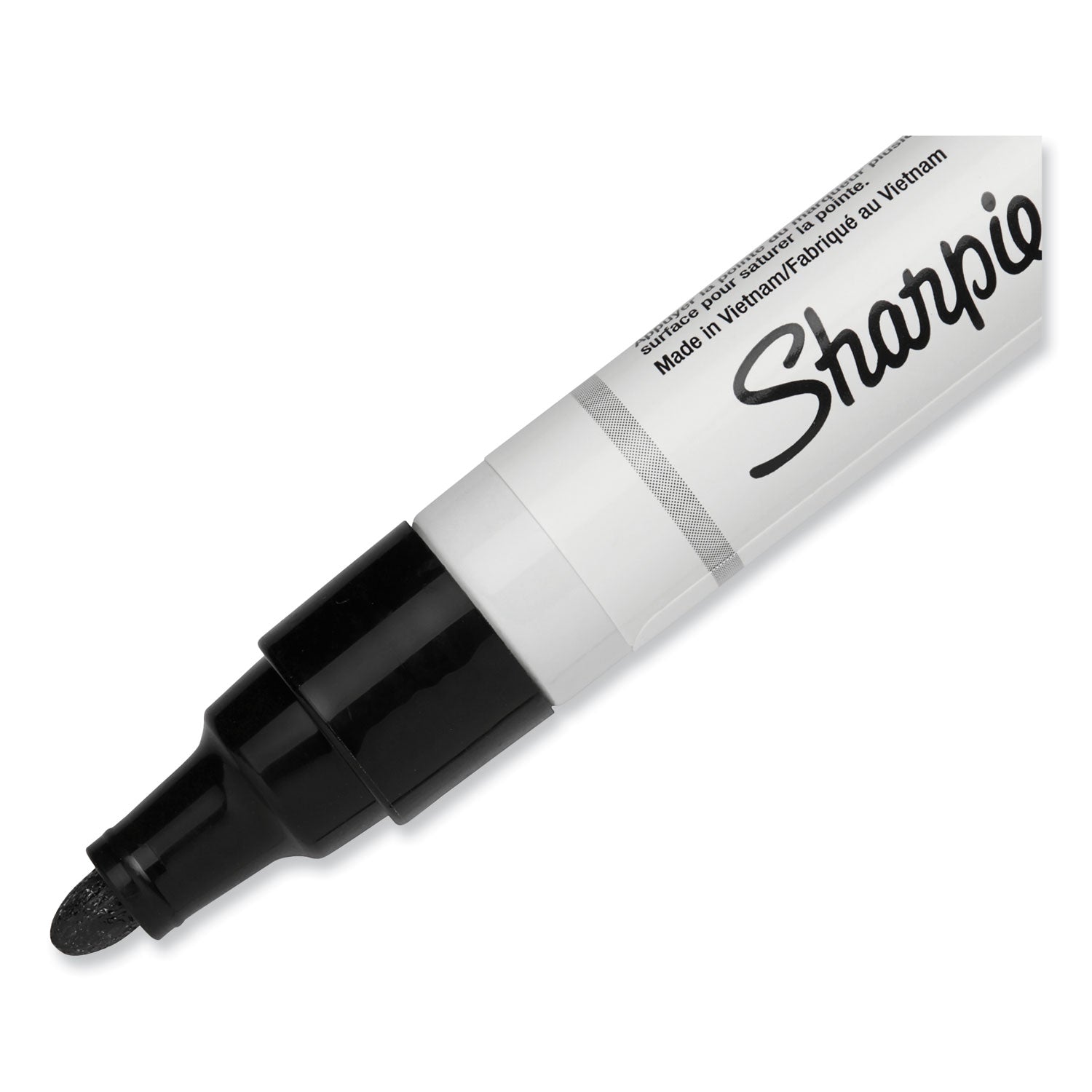 Sharpie Oil-Based Paint Marker - Medium Point - Medium Marker Point - Black Ink - Oil Based - 1 Each