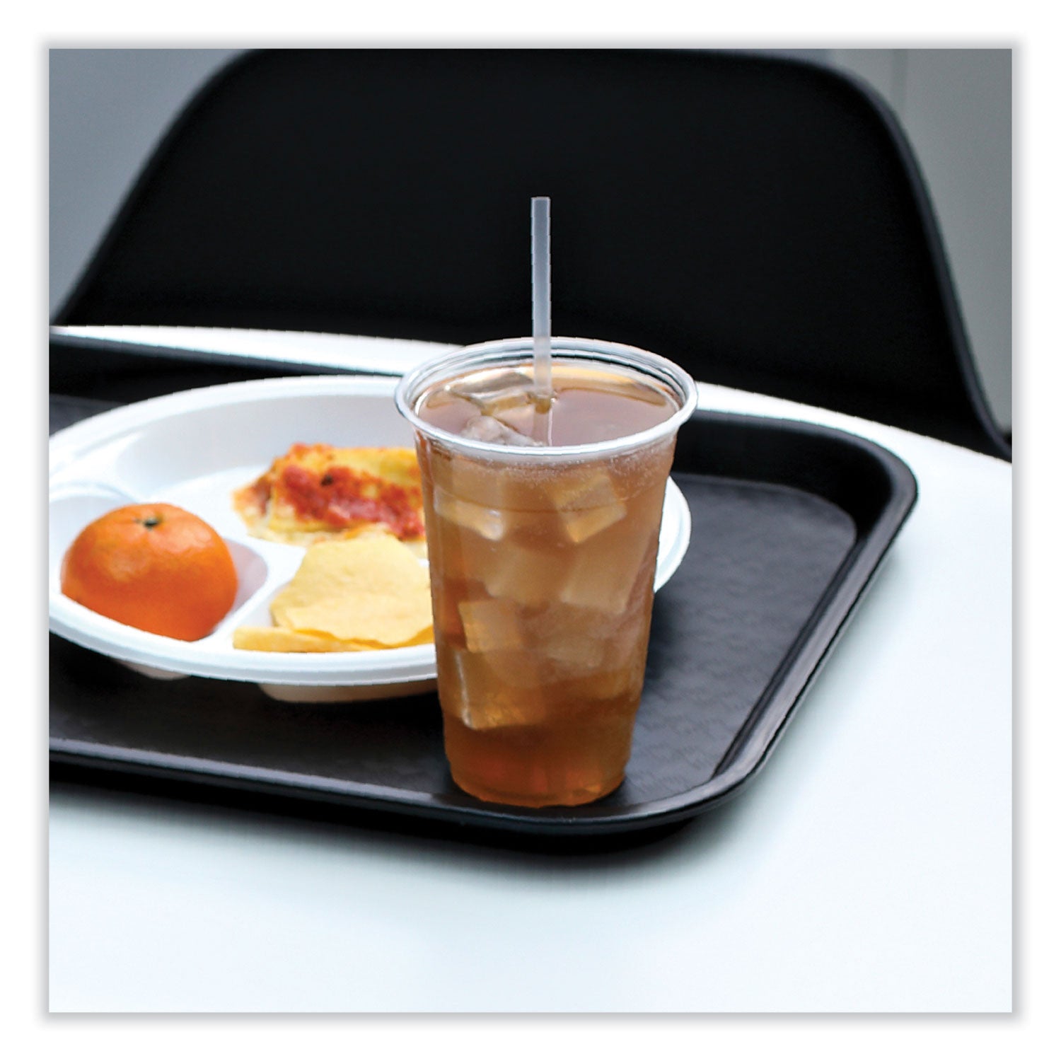 Clear Plastic Cold Cups, 20 oz, 50/Sleeve, 20 Sleeves/Carton