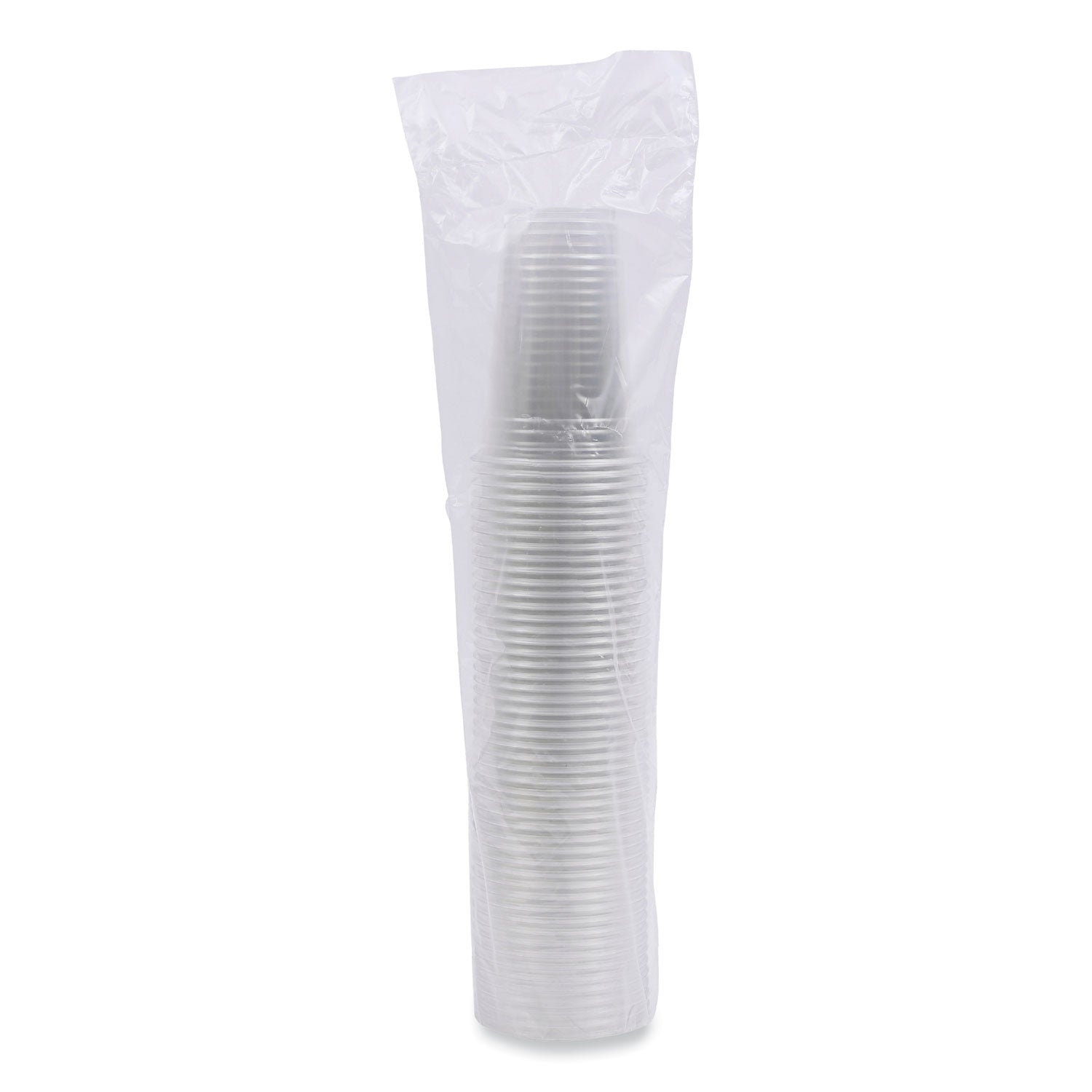Clear Plastic Cold Cups, 20 oz, 50/Sleeve, 20 Sleeves/Carton