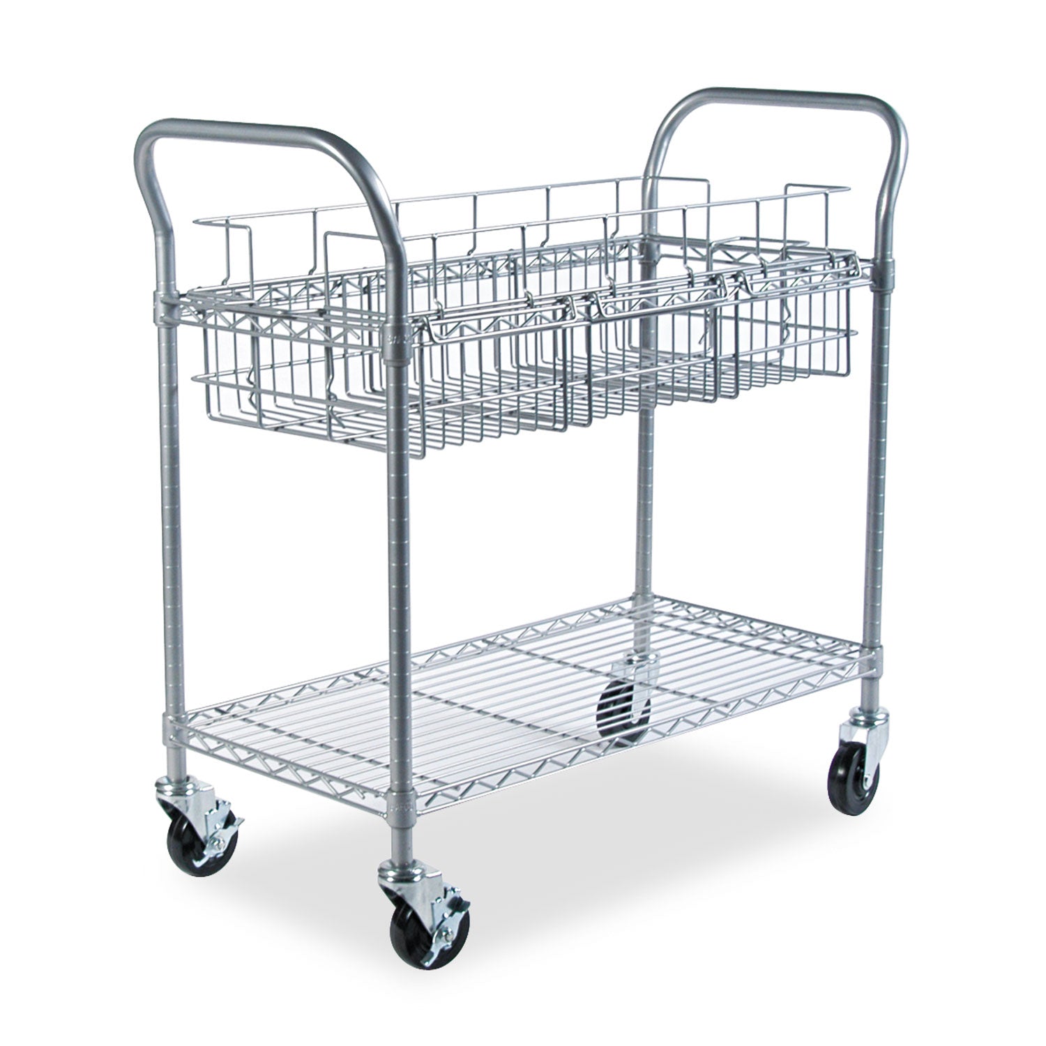 Cart Wire Mail 36 Wide Gry