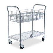 Cart Wire Mail 36 Wide Gry