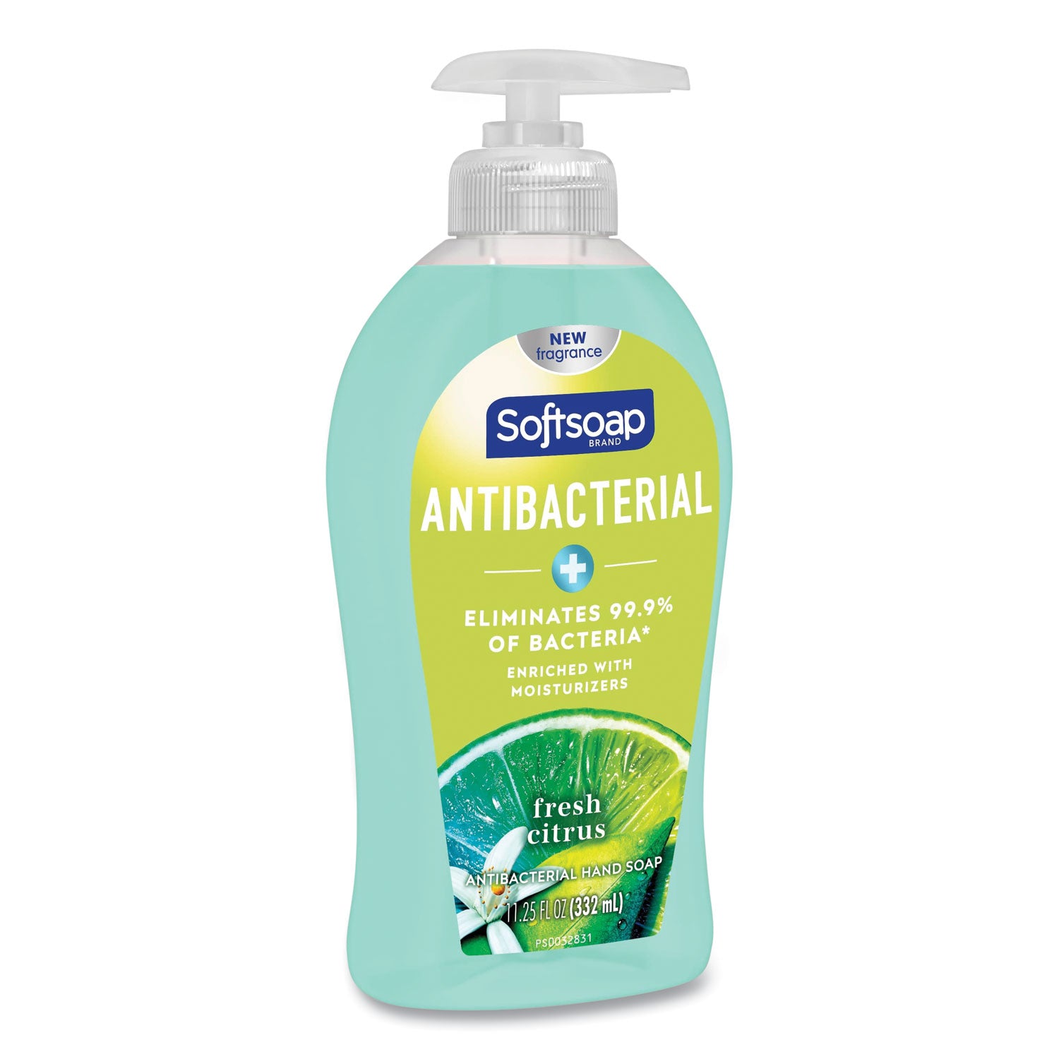 Antibacterial Hand Soap, Fresh Citrus Scent, 11.25 oz, 6/Carton