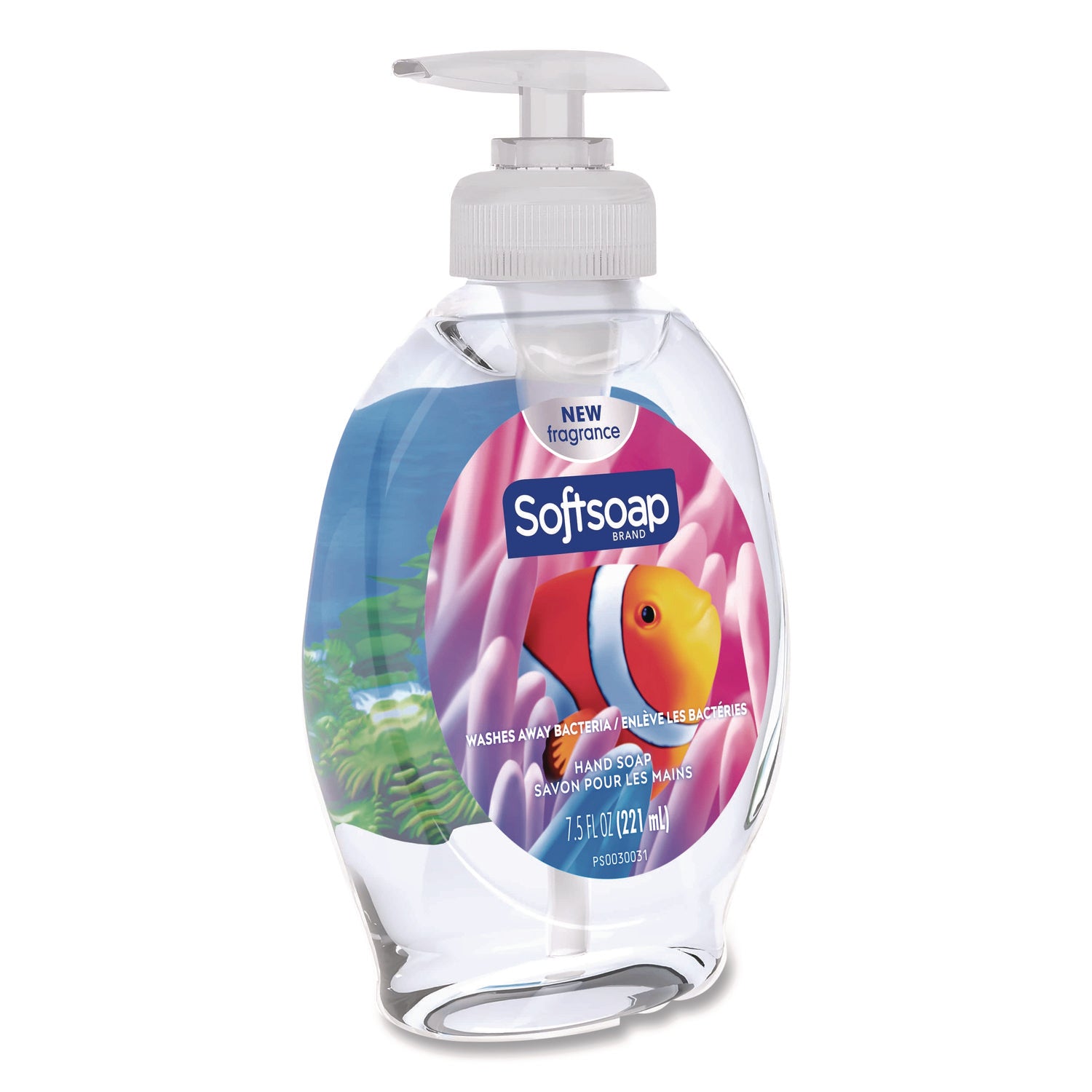Liquid Hand Soap, Fresh Scent, 7.5 oz, 6/Carton