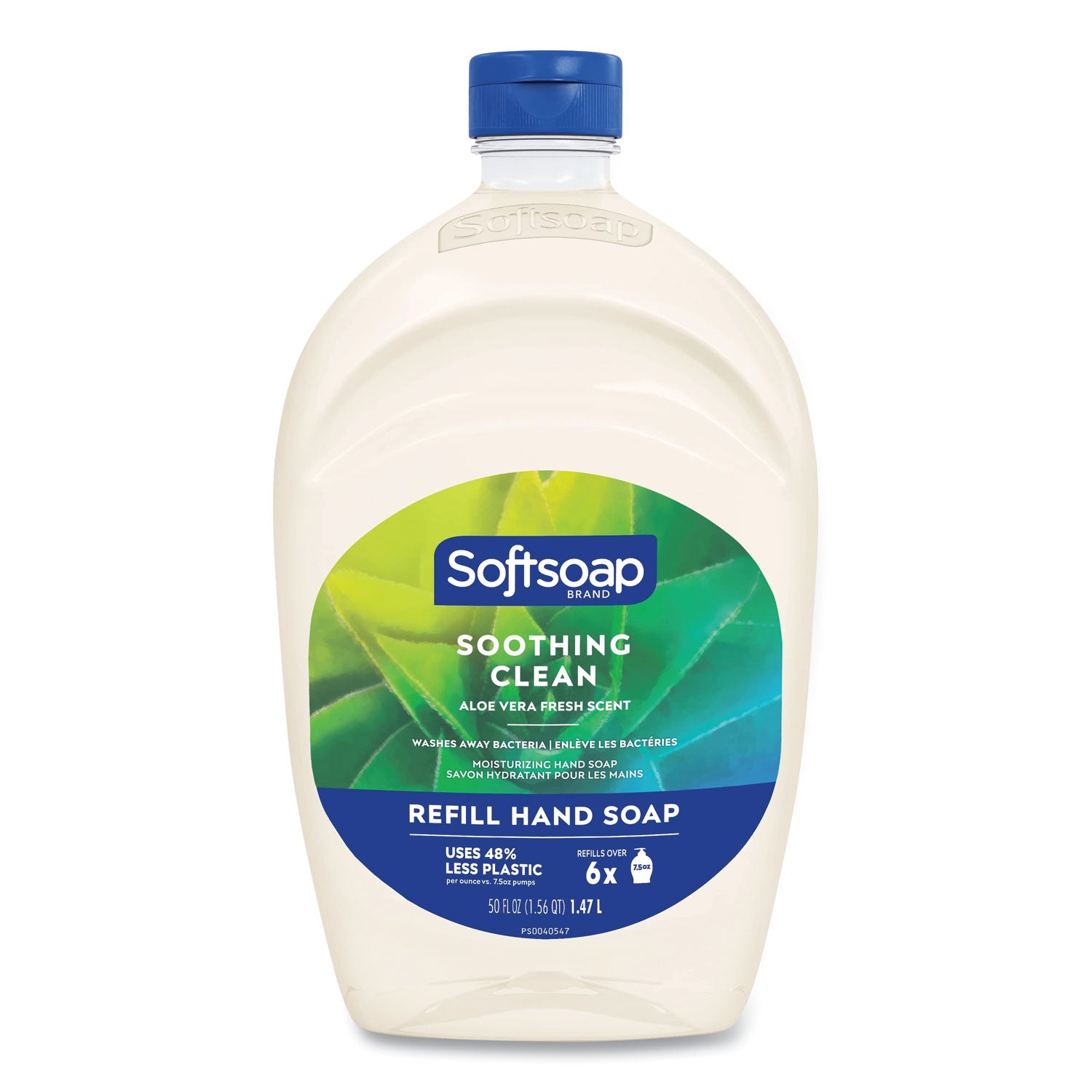 Moisturizing Hand Soap Refill With Aloe, Fresh Scent, 50 Oz