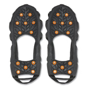Ergodyne 6304 Step-in Ice Cleats, Black, Carbon Steel & Rubber, Size Large, 2 per Pair