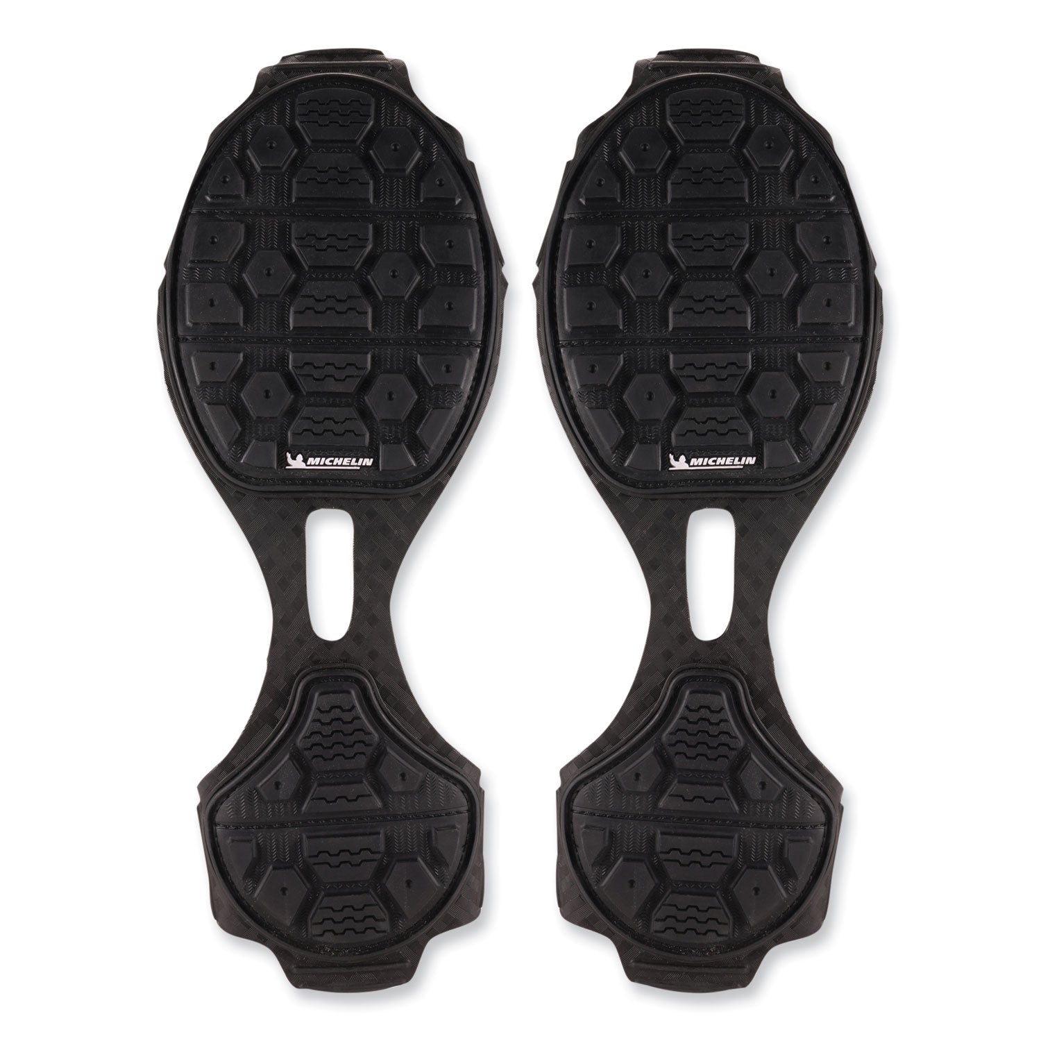 Ergodyne Trex 6325 Spikeless Traction Devices, Black, Medium, 2 per Pair