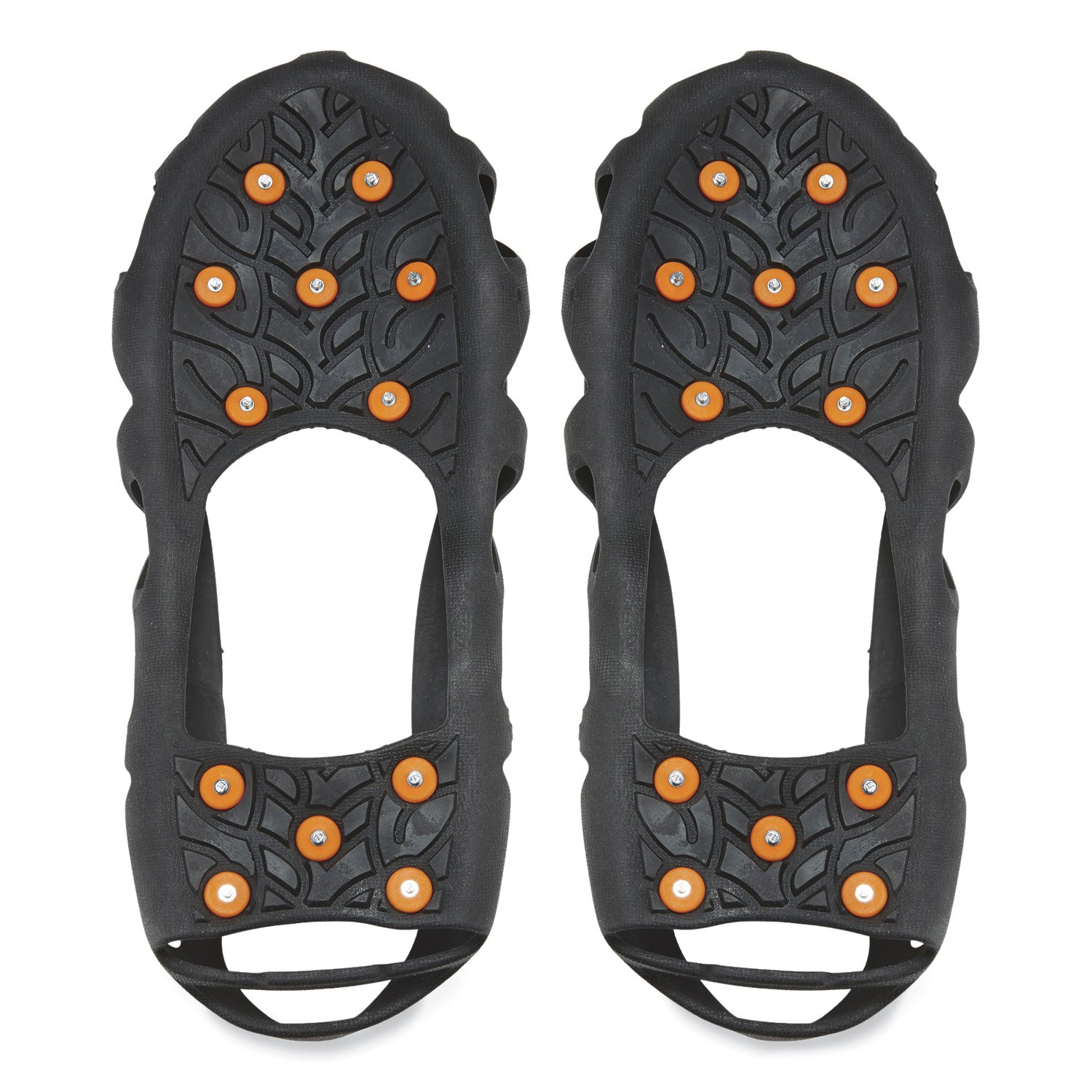 Ergodyne Trex 6304 Step-in Ice Cleats, XLarge, Black, Carbon Steel & Rubber, 2 per Pair