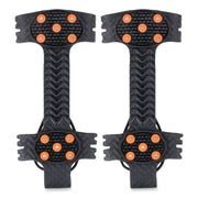 Ergodyne Trex 6310 Adjustable Slip-On Ice Cleats, Black, Steel/Rubber, Large, 2 per Pair