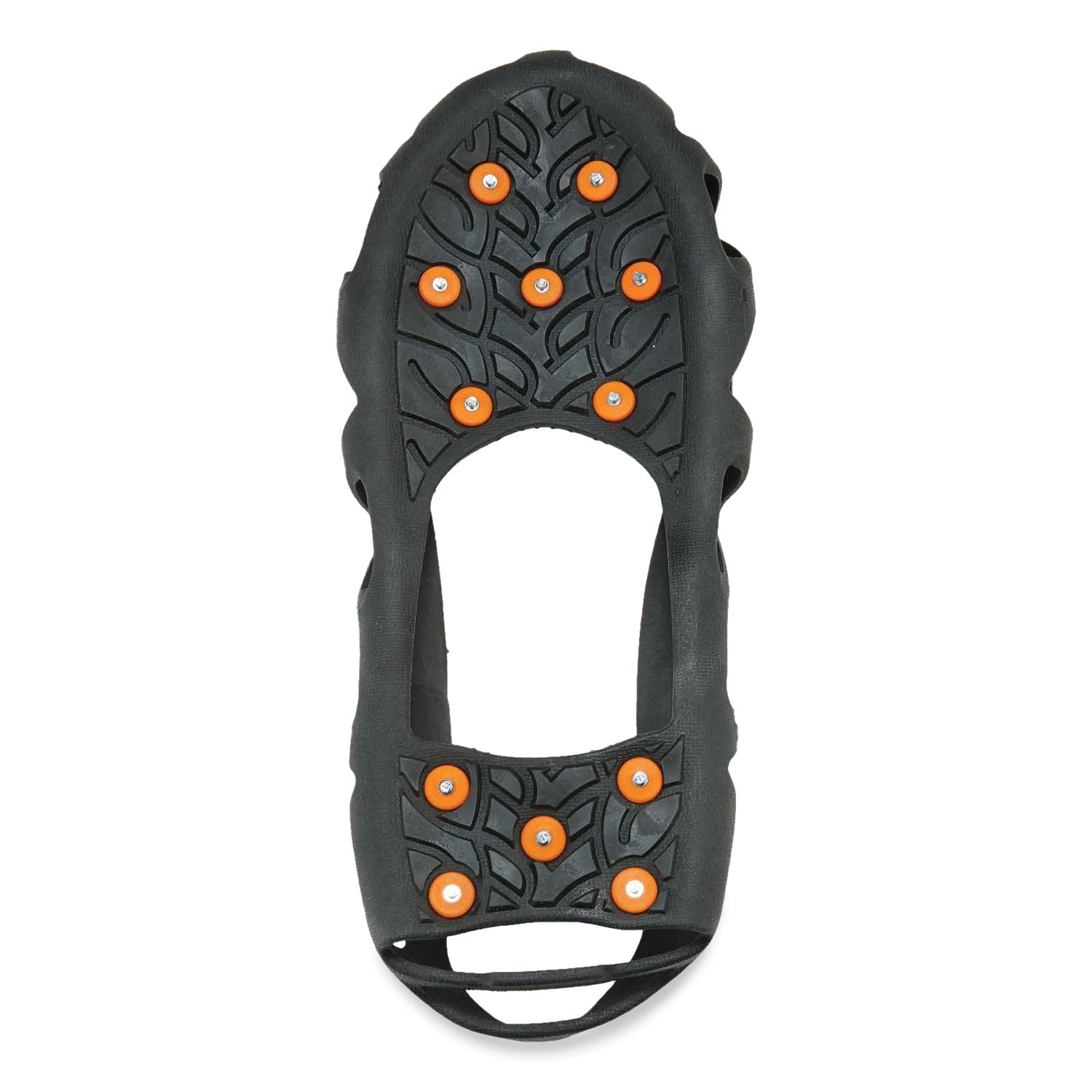 Ergodyne 6304 Step-in Ice Cleats, Black, Carbon Steel & Rubber, Medium, 2 Pairs