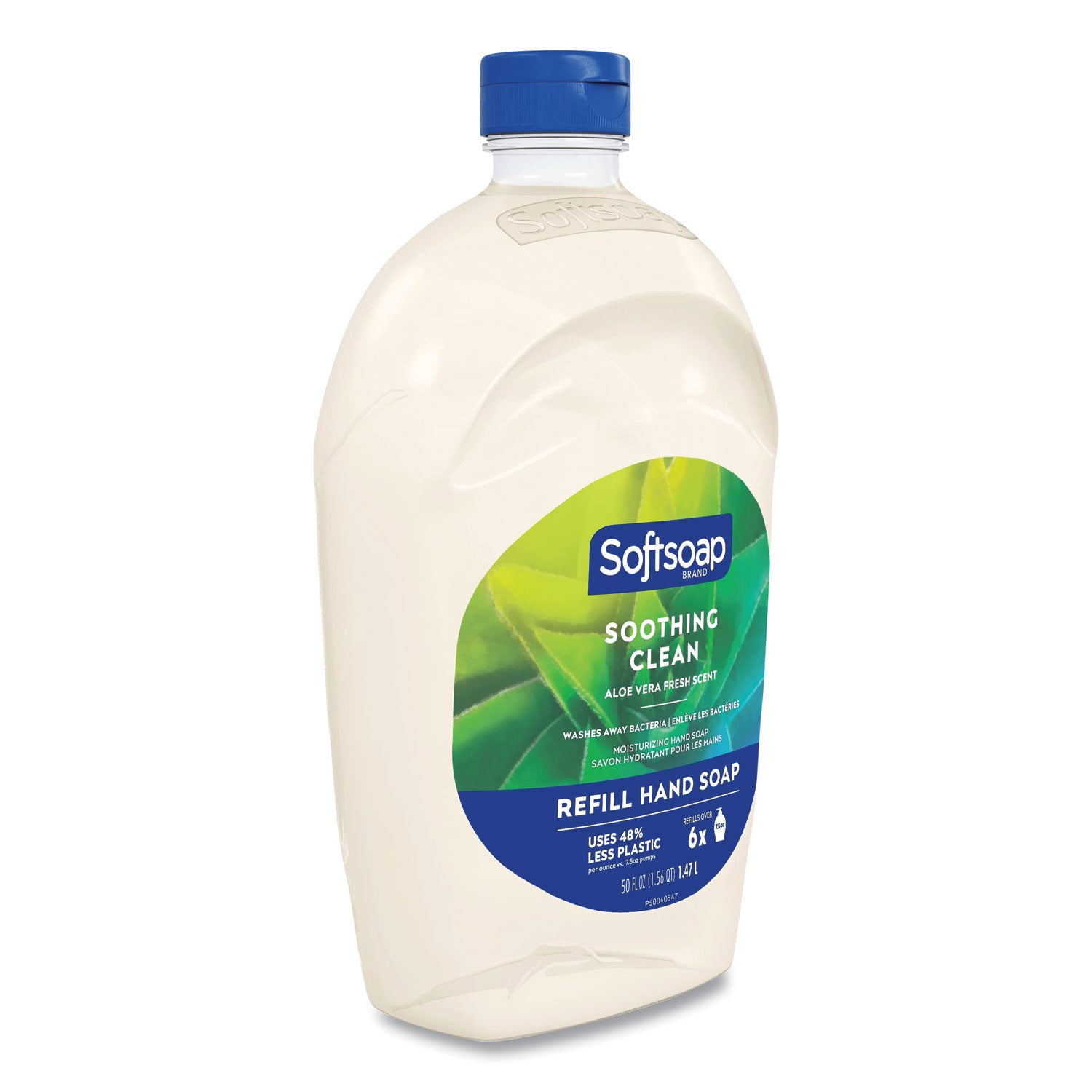 Moisturizing Hand Soap Refill With Aloe, Fresh Scent, 50 Oz, 3/Carton