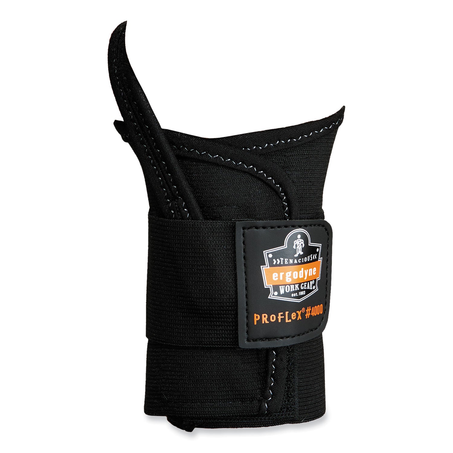 ProFlex 4000 Single Strap Wrist Support, Small, Fits Right Hand, Black
