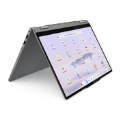 Lenovo - Chromebook Plus 14IRU10 14" Touchscreen Convertible - Intel Core 5 120U - 8 GB - 128 GB - ChromeOS (83LL001VUS) - Gray