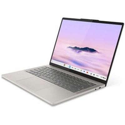 Lenovo - Chromebook Plus 14" OLED 2K Touchscreen Laptop with Gemini - MediaTek Kompanio Ultra 910 - 16GB Memory - 256GB UFS - Seashell