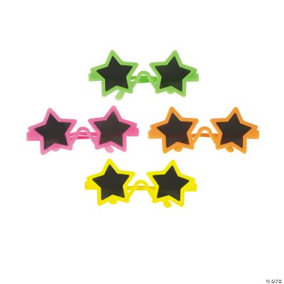 Star Shape Kiddie Sunglasses - 12 Pieces