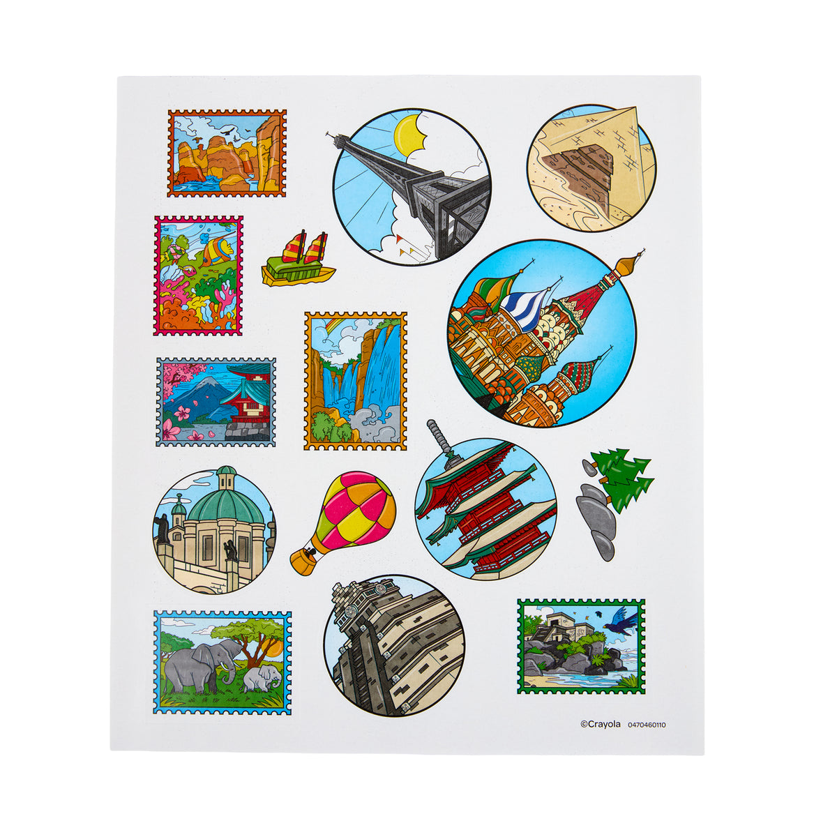 SUPERTIPS COLOR & STICKER ACTIVITY