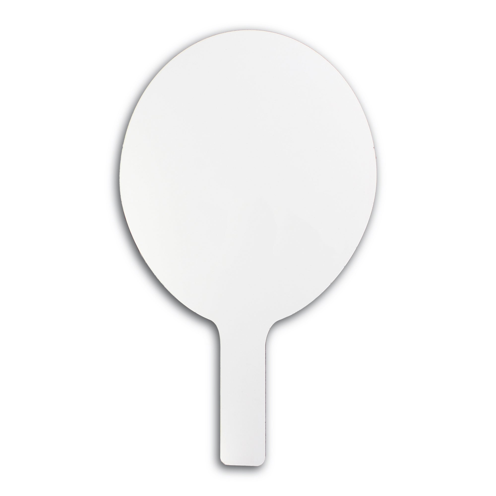 Oval Dry Erase Answer Paddles, 7" x 12", Pack of 6