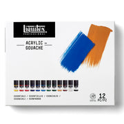 Acrylic Gouache - 12 x 22ml Set - Essentials