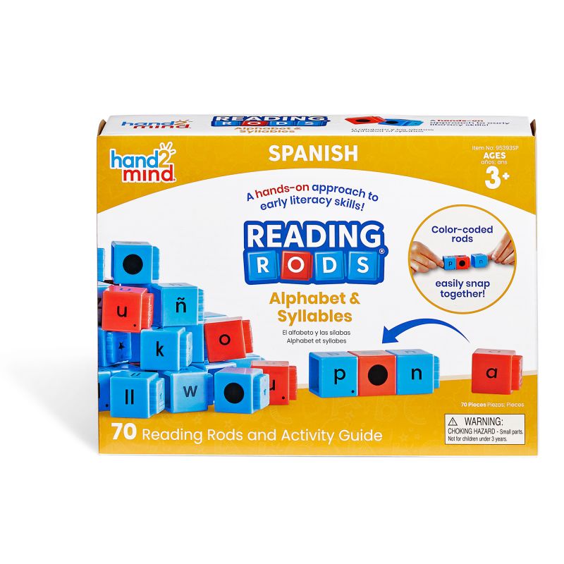 Reading Rods® (Spanish): Alphabet & Syllables