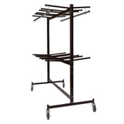 NPS® Chair Truck with Checkerette Bars, Frame Color: Brown