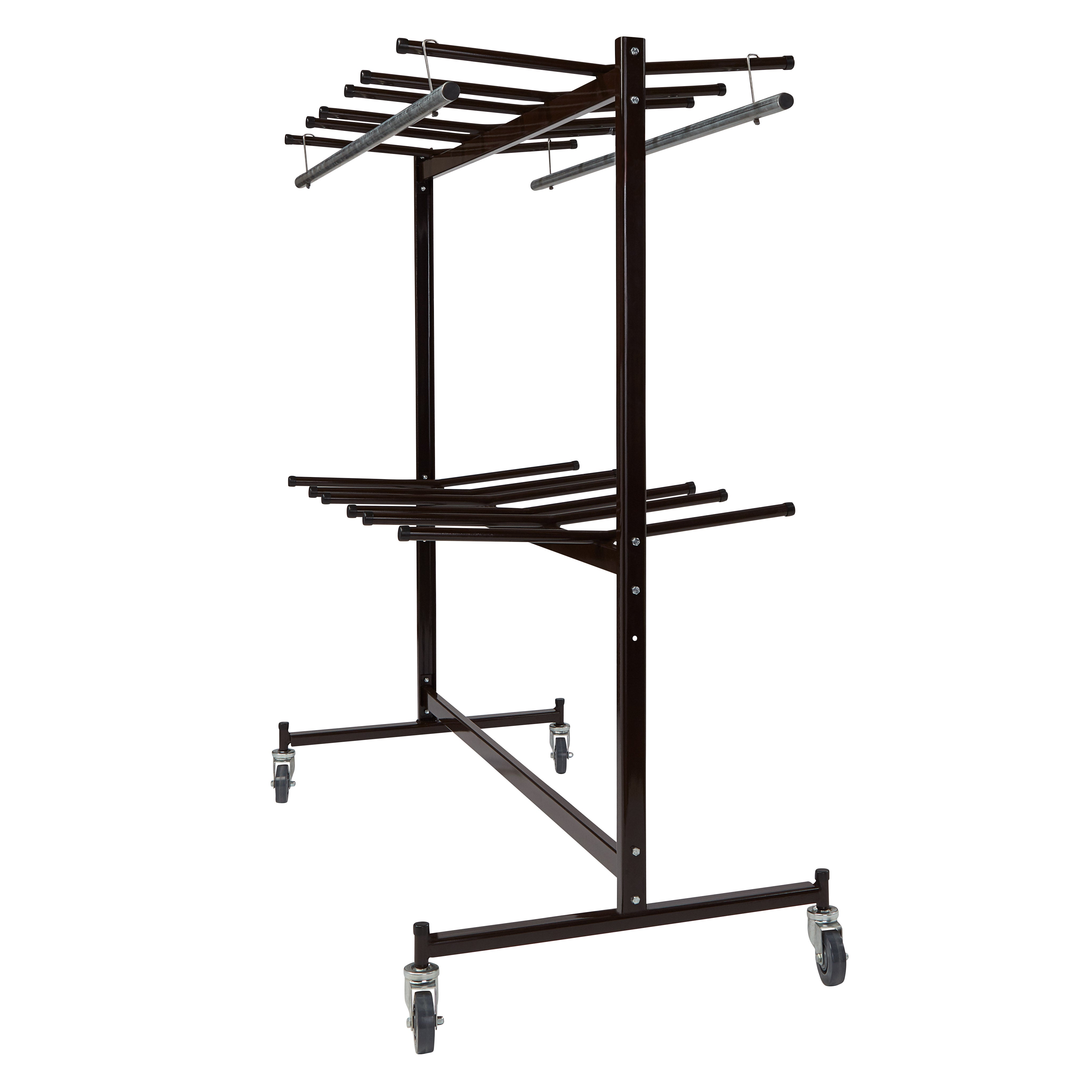 NPS® Chair Truck with Checkerette Bars, Frame Color: Brown