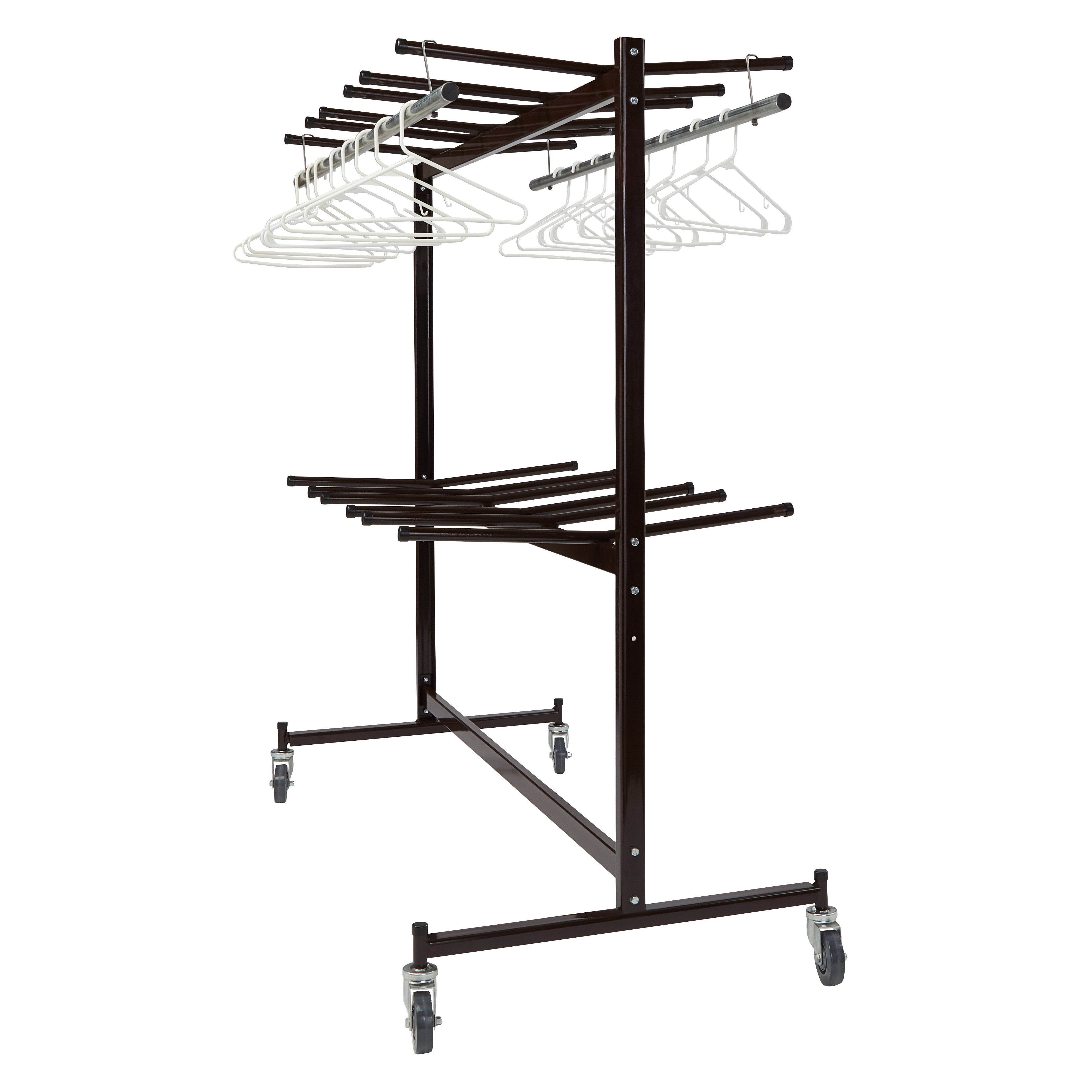 NPS® Chair Truck with Checkerette Bars, Frame Color: Brown