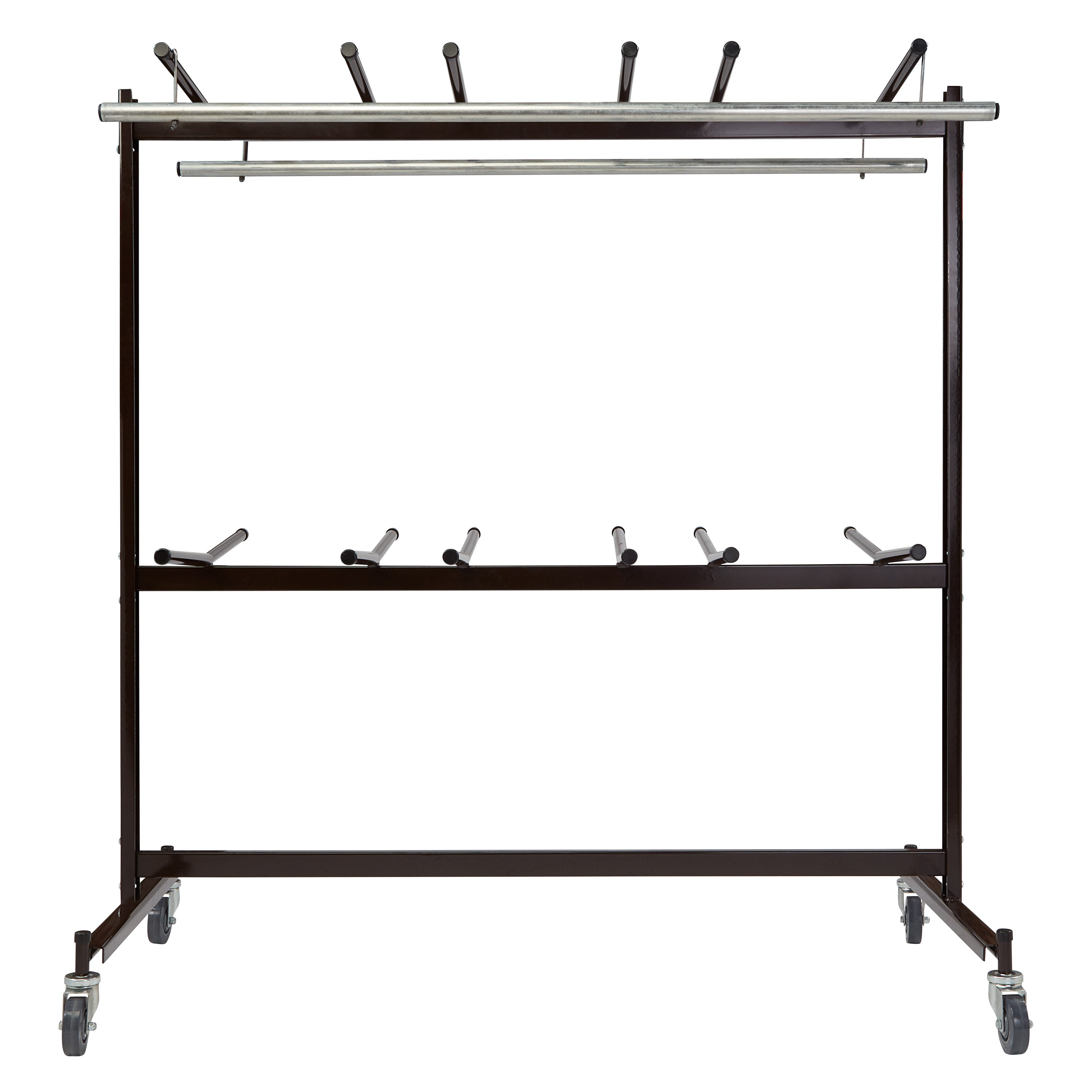 NPS® Chair Truck with Checkerette Bars, Frame Color: Brown