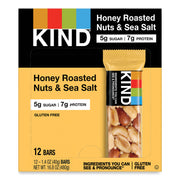 Trans Fat Free, High-fiber, Low Sodium, Dairy-free, Gluten-free - Honey Roasted Nuts & Sea Salt - 1.41 oz - 1 Box