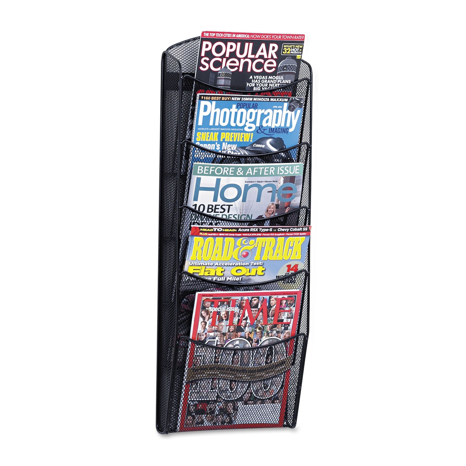 Onyx Literature Rack 5 Pocket