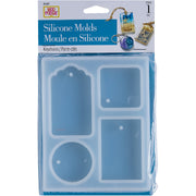 Silicone Resin Mold, Tags, 1-Piece