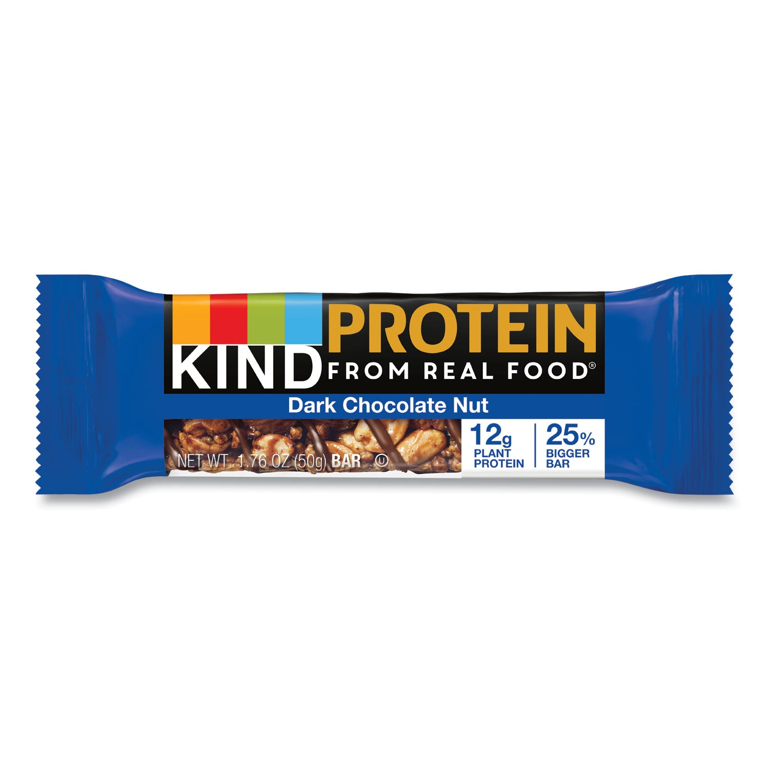 Trans Fat Free, Low Sodium, Gluten-free, Individually Wrapped - Dark Chocolate Nut - 1.76 oz - 12 / Box