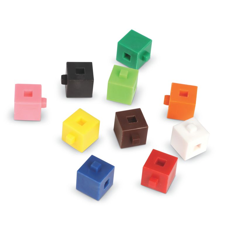 Interlocking Centimeter Cubes, Set of 1000