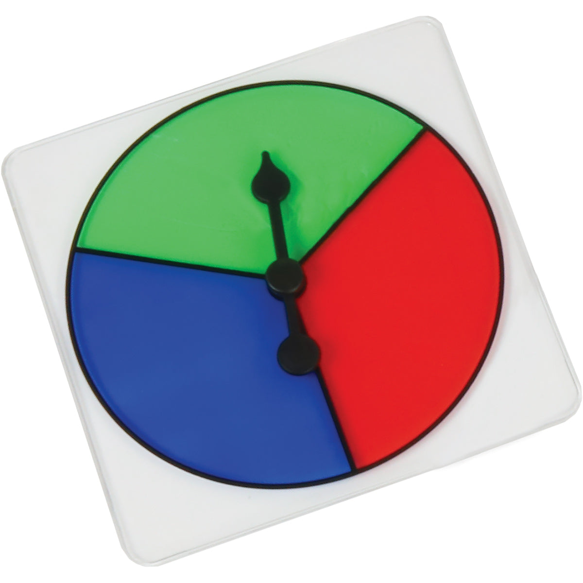 Transparent 3 color spinners single